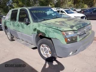2002 Chevrolet Avalanche с VIN 3GNEK13T12G279430, выставлен на аукционе IAAI как лот 43524584 с пробегом 291 100 миль миль и . История ставок и продаж доступна на DreamBid. Изображение 1.