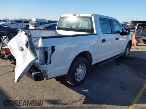 2019 Ford F-150 XL with VIN 1FTEW1CB7KKF01935, listed as a IAAI auction lot 41224968 with 52,864 mi miles and . Bid and sale history available at DreamBid. Image 4.