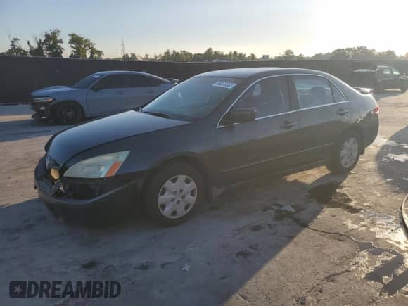 2003 Honda Accord LX с VIN 1HGCM56423A031386, выставлен на аукционе Copart как лот 66070555 с пробегом 252 096 миль миль и Списание • Salvage title. История ставок и продаж доступна на DreamBid. Изображение 1.