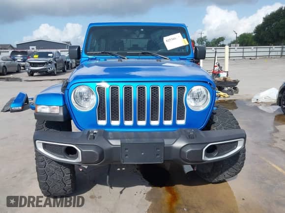 2022 Jeep Wrangler Unlimited Sahara with VIN 1C4HJXENXNW118607, listed as a IAAI auction lot 42536834 with 29,917 mi miles and . Bid and sale history available at DreamBid. Image 20.