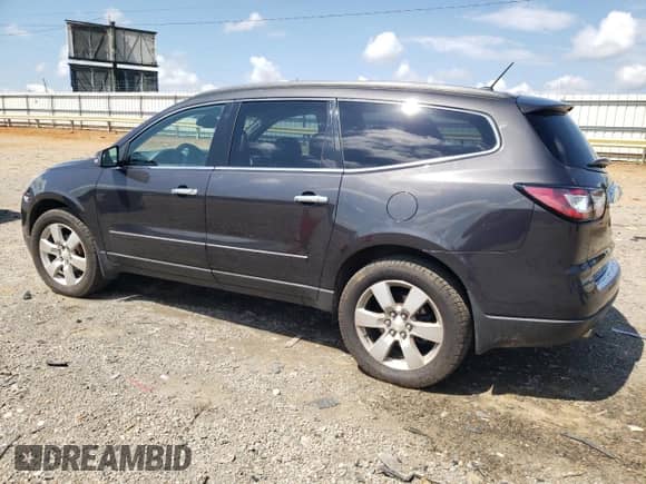 2015 Chevrolet Traverse LTZ с VIN 1GNKRJKD5FJ376546, выставлен на аукционе Copart как лот 66205405 с пробегом 93 655 миль миль и Списание • Salvage title. История ставок и продаж доступна на DreamBid. Изображение 2.