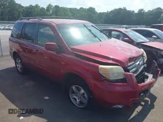 2006 Honda Pilot EX-L with VIN 5FNYF28526B023173, listed as a IAAI auction lot 42573933 with 276,448 mi miles and . Bid and sale history available at DreamBid. Image 1.