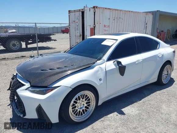 2023 Lexus IS 350 F Sport z VIN JTHGZ1B26P5071160, wystawiony jako IAAI lot #42513194 z przebiegiem 43 539 mil mil oraz . Historia ofert i sprzedaży dostępna na DreamBid. Obrazek 17.