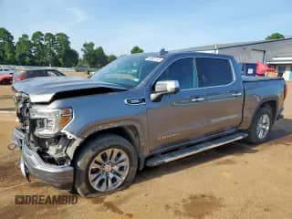 2021 GMC Sierra 1500 Denali z VIN 3GTU9FET2MG430563, wystawiony jako Copart lot #66883795 z przebiegiem 75 988 mil mil oraz Szkoda całkowita • Salvage title. Historia ofert i sprzedaży dostępna na DreamBid. Obrazek 1.