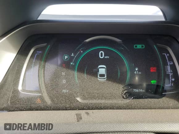 2022 Hyundai Ioniq SEL with VIN KMHC85LC0NU265828, listed as a Copart auction lot 50508945 with 70,614 mi miles and Salvage title. Bid and sale history available at DreamBid. Image 9.
