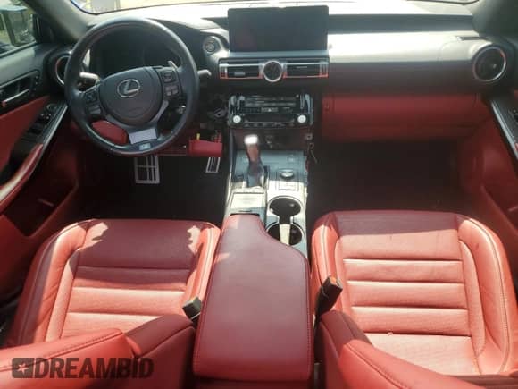 2022 Lexus IS 350 F Sport z VIN JTHGZ1E23N5025052, wystawiony jako Copart lot #60149655 z przebiegiem Nie podano mil oraz Szkoda całkowita • Salvage title. Historia ofert i sprzedaży dostępna na DreamBid. Obrazek 8.