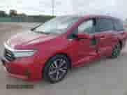 2024 Honda Odyssey Touring z VIN 5FNRL6H82RB040056, wystawiony jako IAAI lot #43286904 z przebiegiem 21 896 mil mil oraz . Historia ofert i sprzedaży dostępna na DreamBid. Obrazek 17.