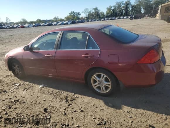 2006 Honda Accord LX SE with VIN 1HGCM56326A142466, listed as a Copart auction lot 73837244 with 140,343 mi miles and Salvage title. Bid and sale history available at DreamBid. Image 2.