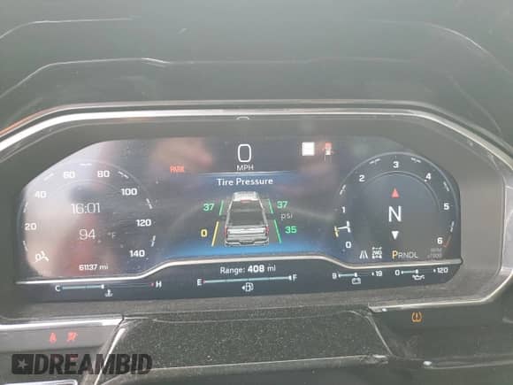 2023 Chevrolet Silverado 1500 LT with VIN 3GCUDDED1PG260597, listed as a Copart auction lot 64826545 with 61,137 mi miles and Salvage title. Bid and sale history available at DreamBid. Image 9.