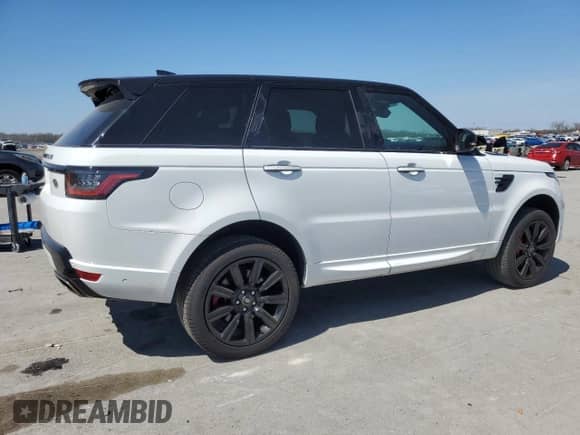 2022 Land Rover Range Rover Sport HST z VIN SALWS2RU2NA206436, wystawiony jako Copart lot #50450855 z przebiegiem 21 989 mil mil oraz Czysty tytuł • Clean title. Historia ofert i sprzedaży dostępna na DreamBid. Obrazek 3.