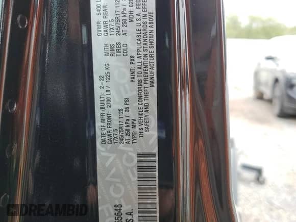 2022 Jeep Wrangler Unlimited Sport S with VIN 1C4HJXDG2NW165648, listed as a Copart auction lot 80365705 with 39,990 mi miles and Salvage title. Bid and sale history available at DreamBid. Image 14.