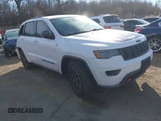 2019 Jeep Grand Cherokee Trailhawk z VIN 1C4RJFLT4KC675056, wystawiony jako IAAI lot #41285054 z przebiegiem 51 686 mil mil oraz . Historia ofert i sprzedaży dostępna na DreamBid. Obrazek 1.