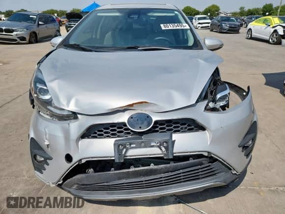 2018 Toyota Prius One z VIN JTDKDTB38J1599263, wystawiony jako Copart lot #80135495 z przebiegiem 100 428 mil mil oraz Szkoda całkowita • Salvage title. Historia ofert i sprzedaży dostępna na DreamBid. Obrazek 5.