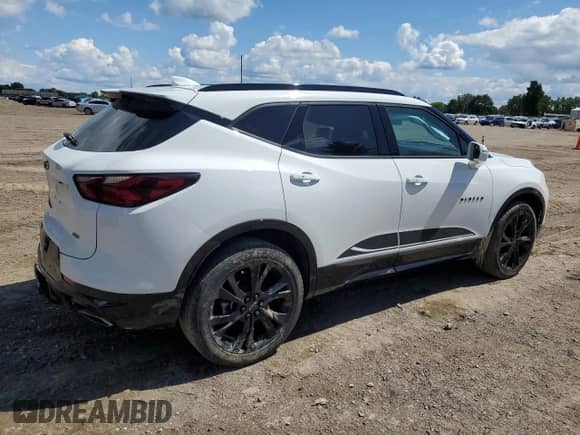 2020 Chevrolet Blazer RS с VIN 3GNKBKRS2LS540540, выставлен на аукционе Copart как лот 70287225 с пробегом 38 225 миль миль и Списание • Salvage title. История ставок и продаж доступна на DreamBid. Изображение 3.