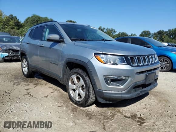 2021 Jeep Compass Latitude with VIN 3C4NJDBB5MT509714, listed as a Copart auction lot 85109295 with 117,532 mi miles and Clean title. Bid and sale history available at DreamBid. Image 4.