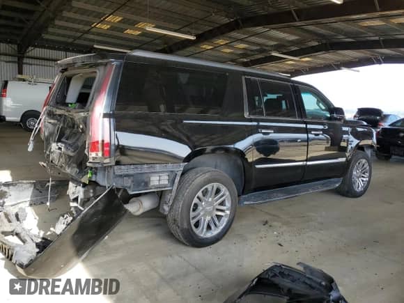 2018 Cadillac Escalade ESV с VIN 1GYS3GKJ3JR368615, выставлен на аукционе Copart как лот 56649215 с пробегом 174 751 миль миль и Списание • Salvage title. История ставок и продаж доступна на DreamBid. Изображение 3.