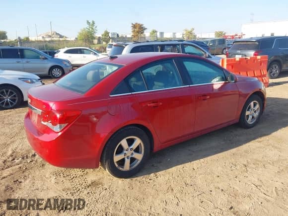 2012 Chevrolet Cruze 1LT z VIN 1G1PF5SCXC7124959, wystawiony jako IAAI lot #43264154 z przebiegiem 73 463 mil mil oraz . Historia ofert i sprzedaży dostępna na DreamBid. Obrazek 4.