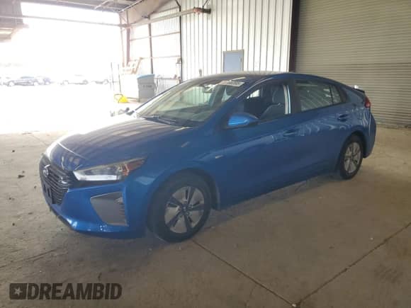 2017 Hyundai Ioniq Blue z VIN KMHC65LC2HU056486, wystawiony jako Copart lot #80168395 z przebiegiem 132 495 mil mil oraz Szkoda całkowita • Salvage title. Historia ofert i sprzedaży dostępna na DreamBid. Obrazek 1.