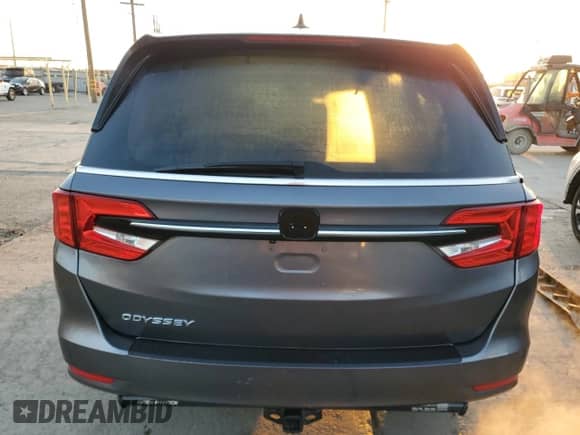 2023 Honda Odyssey EX-L с VIN 5FNRL6H6XPB058364, выставлен на аукционе Copart как лот 90119045 с пробегом 46 421 миль миль и Списание • Salvage title. История ставок и продаж доступна на DreamBid. Изображение 6.