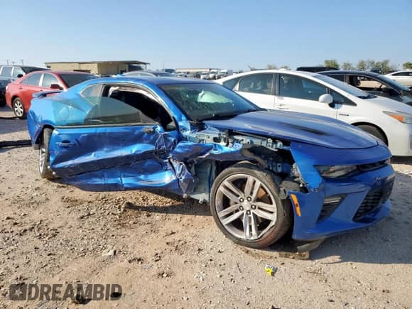 2017 Chevrolet Camaro 2SS z VIN 1G1FH1R76H0184289, wystawiony jako Copart lot #90095405 z przebiegiem 74 322 mil mil oraz Szkoda całkowita • Salvage title. Historia ofert i sprzedaży dostępna na DreamBid. Obrazek 4.