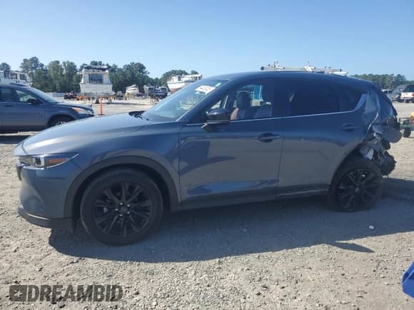 2022 Mazda CX-5 S Preferred with VIN JM3KFBCM2N0625094, listed as a Copart auction lot 84448405 with 45,689 mi miles and Salvage title. Bid and sale history available at DreamBid. Image 1.