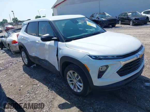 2025 Chevrolet TrailBlazer LS с VIN KL79MMSP2SB016234, выставлен на аукционе IAAI как лот 42560818 с пробегом 33 104 миль миль и . История ставок и продаж доступна на DreamBid. Изображение 1.