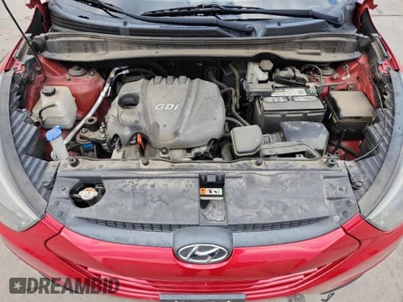 2015 Hyundai Tucson SE with VIN KM8JU3AGXFU046891, listed as a Copart auction lot 68910575 with 72,657 mi miles and Salvage title. Bid and sale history available at DreamBid. Image 12.