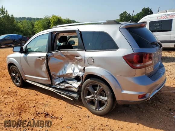 2019 Dodge Journey Crossroad с VIN 3C4PDCGB2KT867725, выставлен на аукционе Copart как лот 60966565 с пробегом 85 024 миль миль и Списание • Salvage title. История ставок и продаж доступна на DreamBid. Изображение 2.