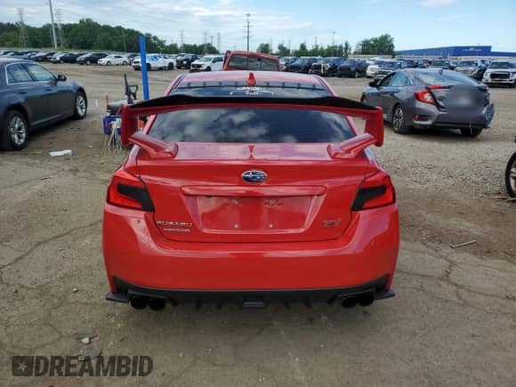 2017 Subaru WRX STI with VIN JF1VA2M60H9838197, listed as a Copart auction lot 62990245 with 35,021 mi miles and Clean title. Bid and sale history available at DreamBid. Image 6.