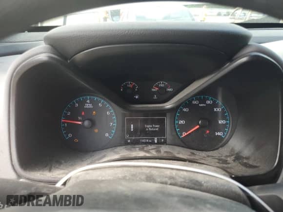 2022 Chevrolet Colorado 4WD Work Truck with VIN 1GCGTBEN6N1105312, listed as a Copart auction lot 59128045 with 114,514 mi miles and Salvage title. Bid and sale history available at DreamBid. Image 9.