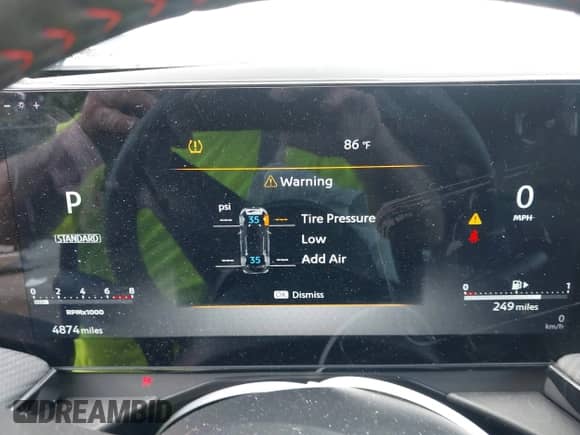 2025 Nissan Kicks SR с VIN 3N8AP6DA0SL400494, выставлен на аукционе IAAI как лот 43287580 с пробегом 4 874 миль миль и . История ставок и продаж доступна на DreamBid. Изображение 7.