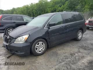 2007 Honda Odyssey EX-L с VIN 5FNRL38717B129569, выставлен на аукционе Copart как лот 61364905 с пробегом 107 990 миль миль и Списание • Salvage title. История ставок и продаж доступна на DreamBid. Изображение 1.