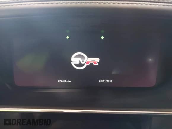 2020 Land Rover Range Rover Sport SVR with VIN SALWZ2RE2LA700703, listed as a IAAI auction lot 42959149 with 72,412 mi miles and . Bid and sale history available at DreamBid. Image 7.