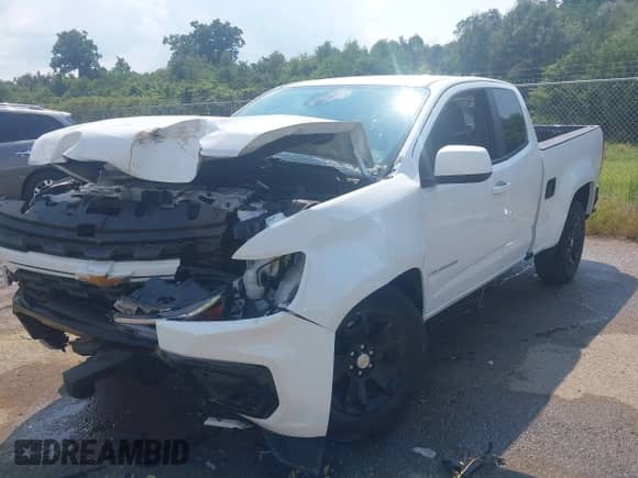 2022 Chevrolet Colorado 2WD LT with VIN 1GCHSCEA2N1162293, listed as a IAAI auction lot 43247035 with 57,900 mi miles and . Bid and sale history available at DreamBid. Image 2.