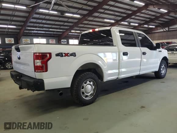 2018 Ford F-150 XL with VIN 1FTFW1E58JKF37871, listed as a Copart auction lot 89500565 with 89,186 mi miles and Clean title. Bid and sale history available at DreamBid. Image 3.