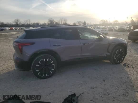 2024 Chevrolet Blazer EV eAWD RS с VIN 3GNKDCRJ0RS171614, выставлен на аукционе Copart как лот 84763634 с пробегом 5 882 миль миль и Списание • Salvage title. История ставок и продаж доступна на DreamBid. Изображение 3.