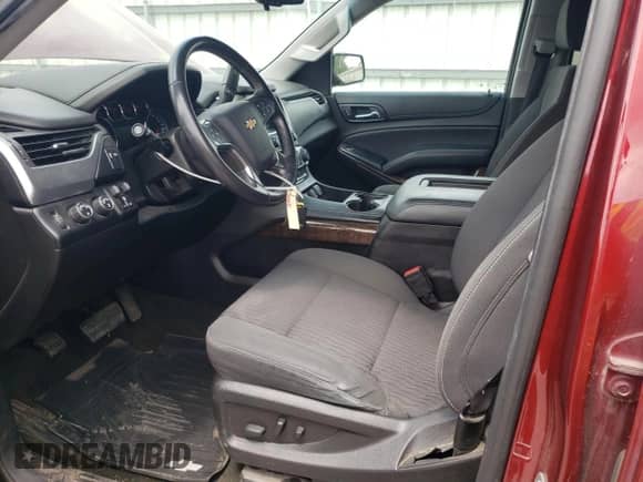 2018 Chevrolet Tahoe LS with VIN 1GNSKAKC2JR264583, listed as a Copart auction lot 53537605 with 125,667 mi miles and Salvage title. Bid and sale history available at DreamBid. Image 7.