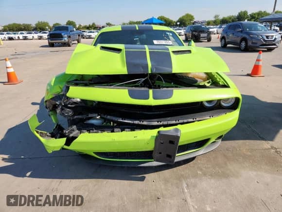 2023 Dodge Challenger SXT with VIN 2C3CDZAG3PH554144, listed as a Copart auction lot 70311265 with 55,494 mi miles and Salvage title. Bid and sale history available at DreamBid. Image 5.