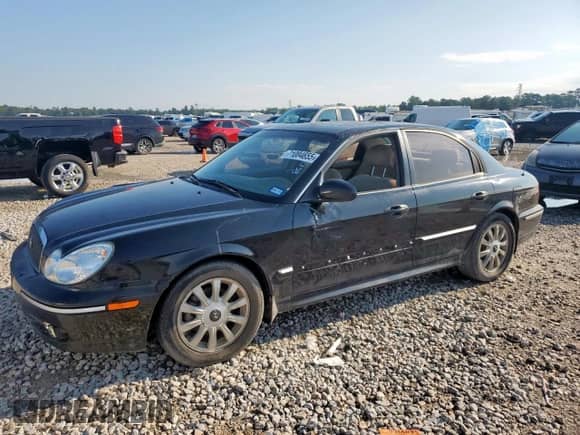 2005 Hyundai Sonata GLS with VIN KMHWF35HX5A136674, listed as a Copart auction lot 71004655 with 261,038 mi miles and Salvage title. Bid and sale history available at DreamBid. Image 1.