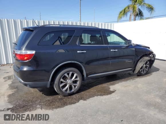 2012 Dodge Durango Citadel with VIN 1C4RDJEG4CC301431, listed as a Copart auction lot 64287915 with 165,912 mi miles and Clean title. Bid and sale history available at DreamBid. Image 3.