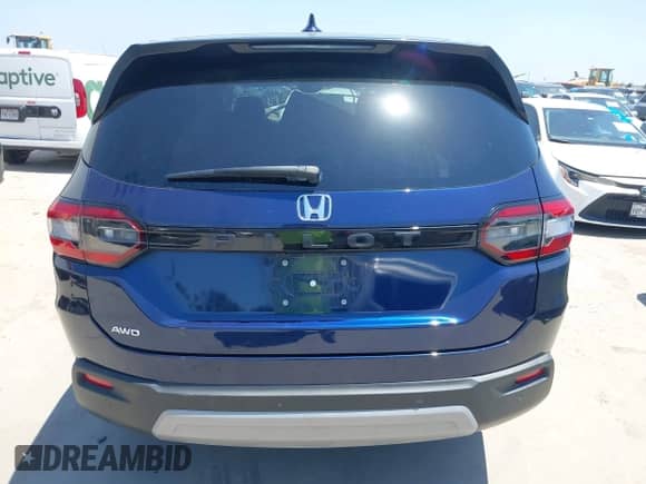 2025 Honda Pilot EX-L с VIN 5FNYG1H48SB056865, выставлен на аукционе IAAI как лот 42439807 с пробегом 18 442 миль миль и . История ставок и продаж доступна на DreamBid. Изображение 16.