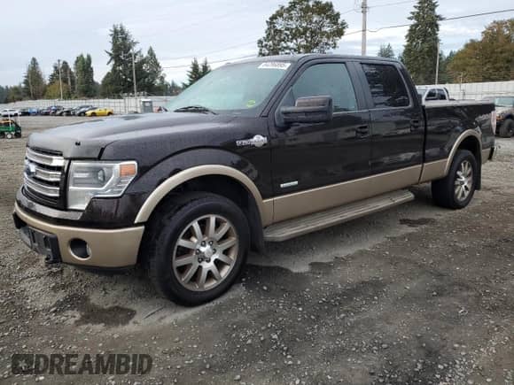 2013 Ford F-150 Lariat с VIN 1FTFW1ET0DKE79676, выставлен на аукционе Copart как лот 84296895 с пробегом 172 921 миль миль и Списание • Salvage title. История ставок и продаж доступна на DreamBid. Изображение 1.