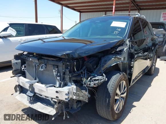 2022 Nissan Pathfinder SL z VIN 5N1DR3CA0NC272109, wystawiony jako IAAI lot #42722399 z przebiegiem 46 859 mil mil oraz . Historia ofert i sprzedaży dostępna na DreamBid. Obrazek 6.