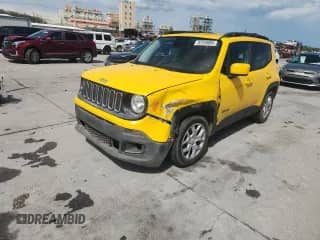 2017 Jeep Renegade Latitude с VIN ZACCJABB4HPE80709, выставлен на аукционе Copart как лот 82255685 с пробегом 93 783 миль миль и На запчасти • Non repairable. История ставок и продаж доступна на DreamBid. Изображение 1.