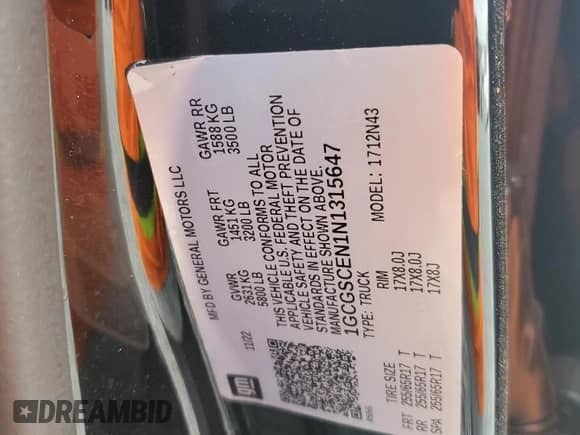 2022 Chevrolet Colorado 2WD LT с VIN 1GCGSCEN1N1315647, выставлен на аукционе Copart как лот 87359455 с пробегом 22 560 миль миль и На запчасти • Non repairable. История ставок и продаж доступна на DreamBid. Изображение 12.