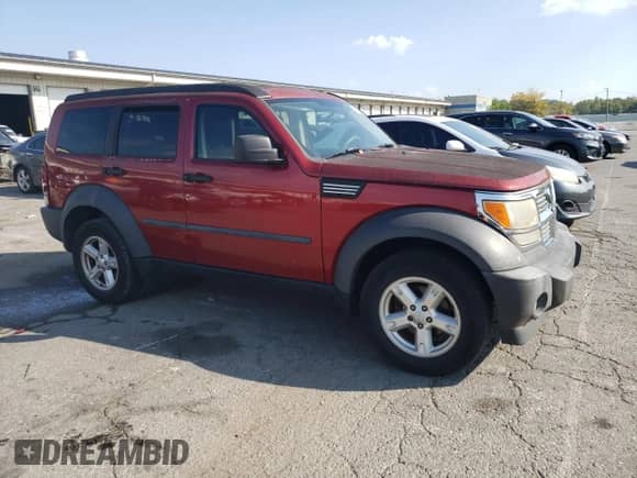 2007 Dodge Nitro SXT with VIN 1D8GU28KX7W720659, listed as a Copart auction lot 80913685 with 175,680 mi miles and Clean title. Bid and sale history available at DreamBid. Image 4.