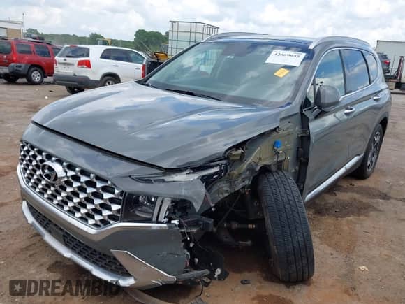 2022 Hyundai Santa Fe Limited with VIN 5NMS44AL9NH455952, listed as a IAAI auction lot 42669055 with 67,997 mi miles and . Bid and sale history available at DreamBid. Image 19.