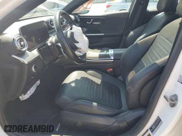2022 Mercedes-Benz C 300 with VIN W1KAF4GB7NR017100, listed as a Copart auction lot 70561195 with Not provided miles and Salvage title. Bid and sale history available at DreamBid. Image 7.