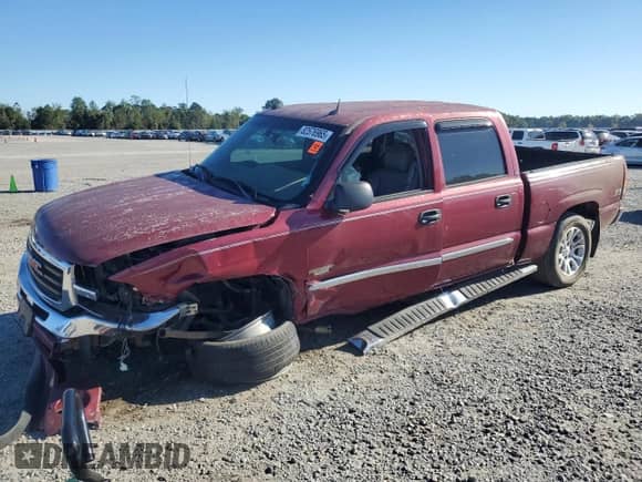 2005 GMC Sierra 1500 SLE with VIN 2GTEK13T951274630, listed as a Copart auction lot 82576965 with 294,879 mi miles and Salvage title. Bid and sale history available at DreamBid. Image 1.