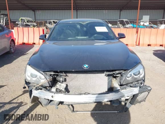2014 BMW 7 Series 740Li with VIN WBAYE4C52ED138168, listed as a IAAI auction lot 43483619 with 109,048 mi miles and . Bid and sale history available at DreamBid. Image 13.